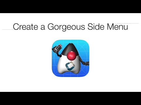 CREATE A GORGEOUS SIDEMENU